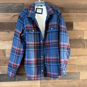 Large Tall Old Navy Plaid Jacket